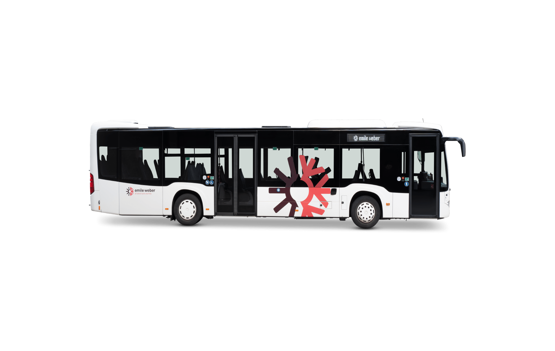 Barrierefreier Niederflurbus