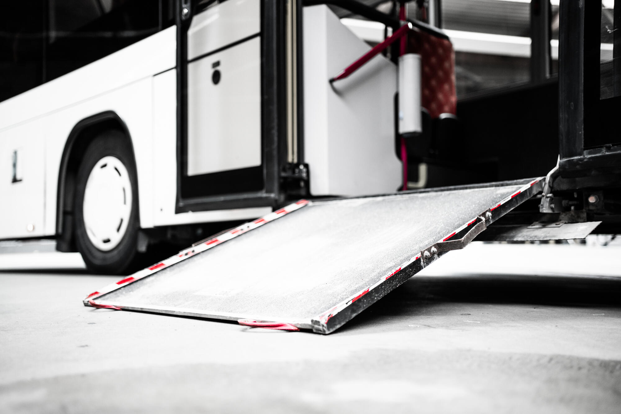 Barrierefreier Niederflurbus