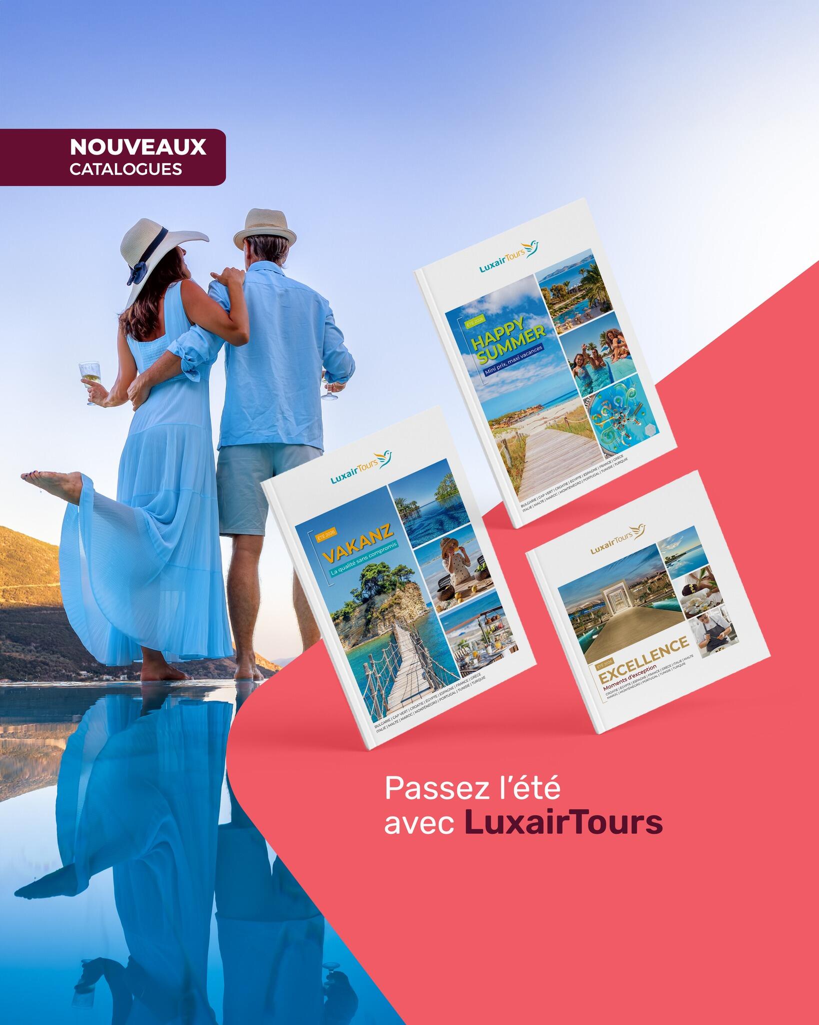 Neue LuxairTours Sommer-Kataloge 2026/2027 sind verfügbar