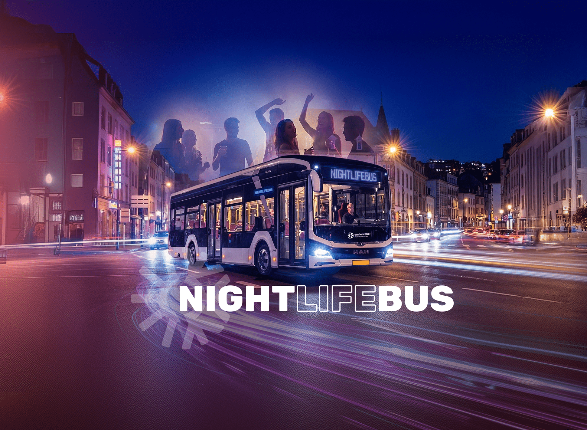 Nightlifebus 2026: Neue Identität für sichere und nachhaltige Nachtmobilität