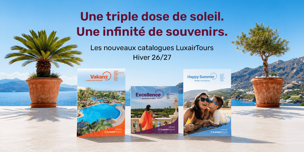 Neue LuxairTours Winter-Kataloge 2026/2027 sind verfügbar