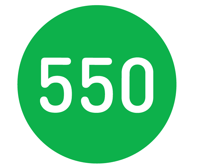 550 (précédemment 309)