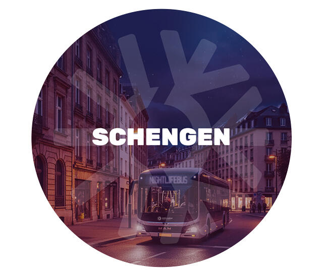 Nightlifebus Schengen