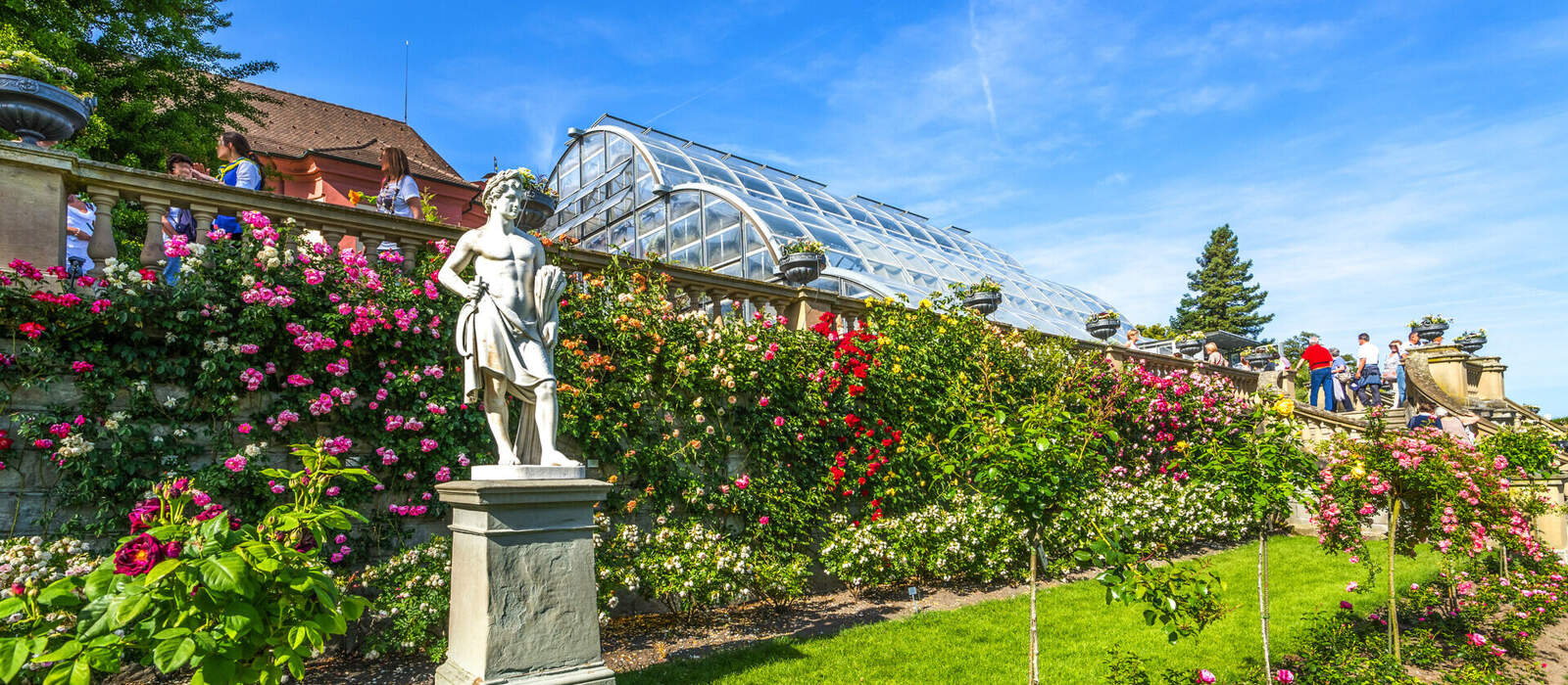 Rosengarten auf der Insel Mainau am Bodensee, Deutschland ©pure-life-pictures - stock.adobe.com
