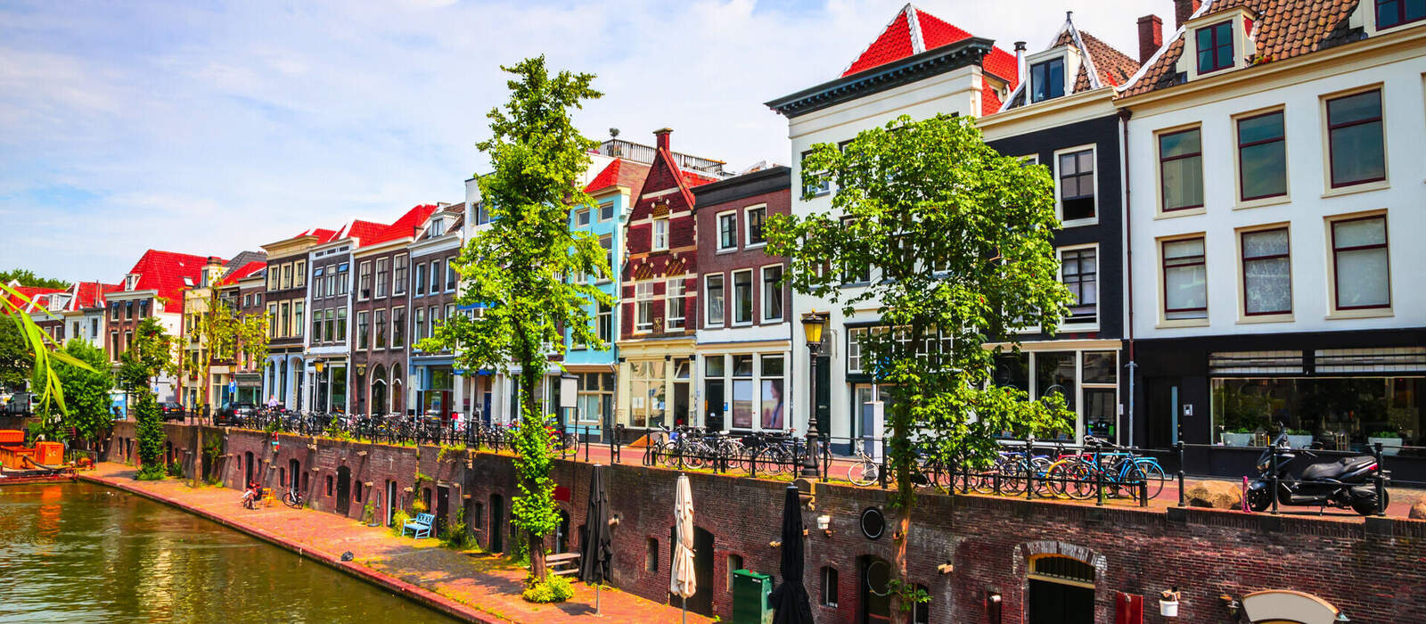 Oudegracht, der Hauptkanal in der Altstadt von Utrecht ©Olena Z - stock.adobe.com