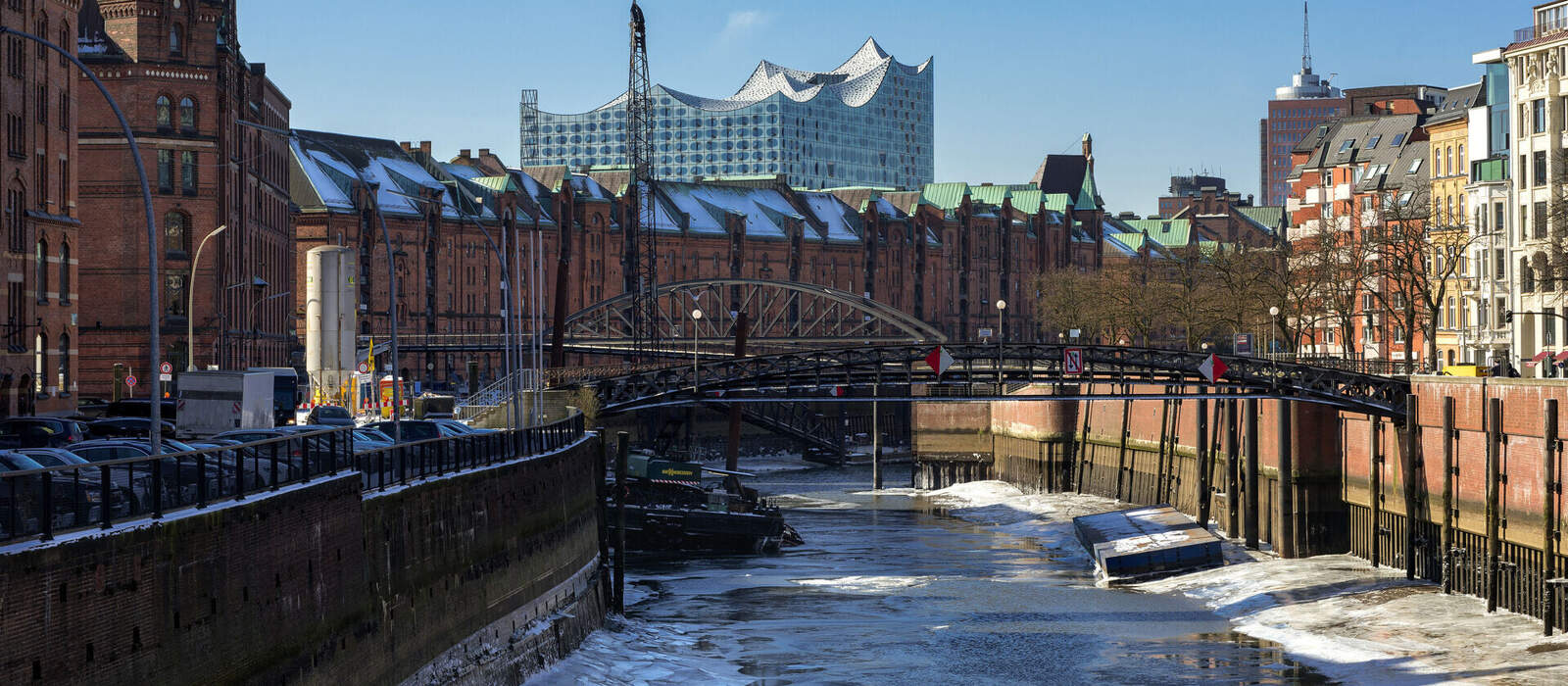 Speicherstadt von Hamburg im Winter, Deutschland ©alexkmedia - stock.adobe.com