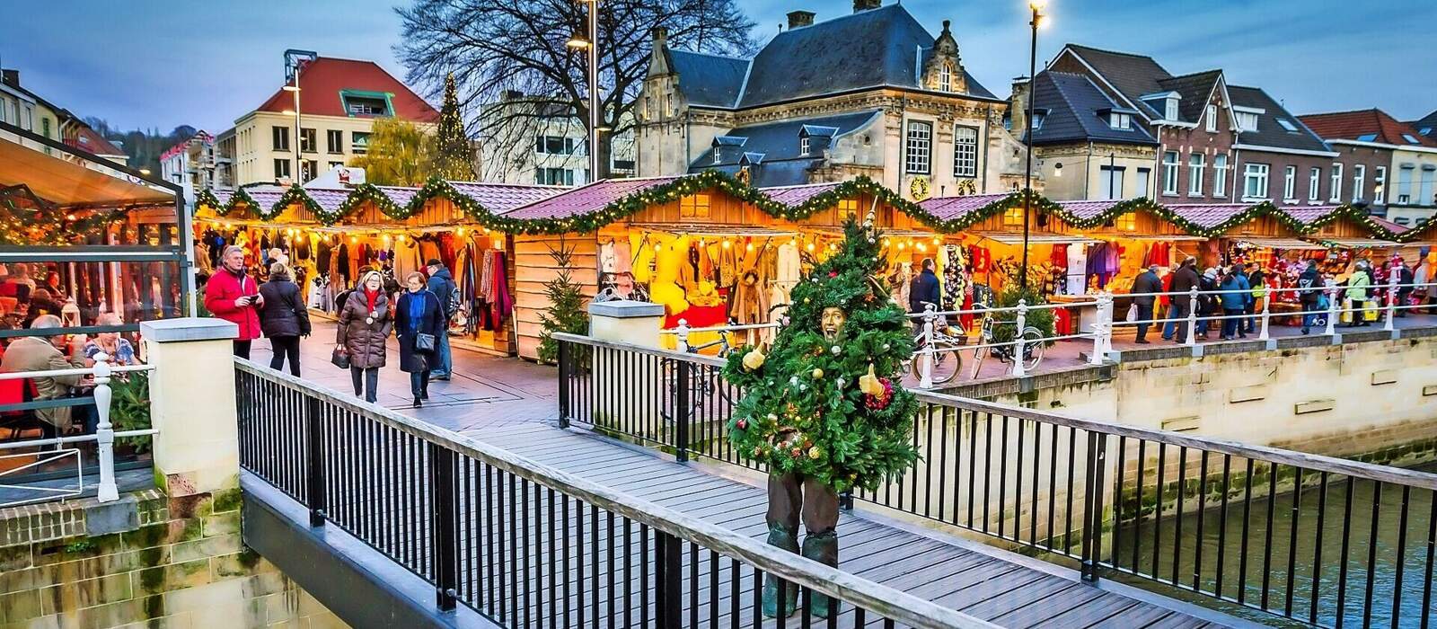 Weihnachtsstadt Valkenburg in den Niederlanden  www.dieweihnachtsstadt.de