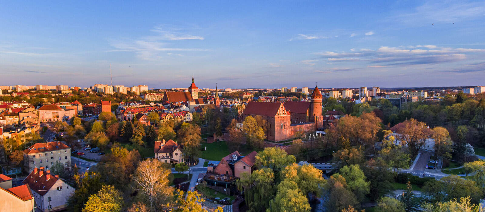 Panorama der Stadt Olsztyn © Grzej - stock.adobe.com