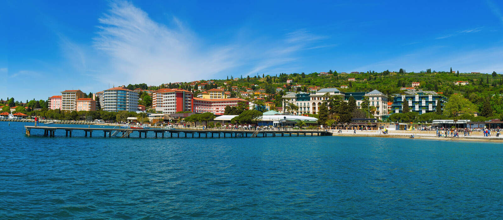 Portorož an der slowenischen Adriaküste © asafaric - stock.adobe.com