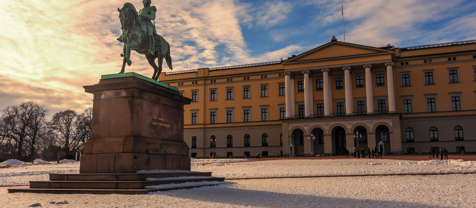 Oslo Norway sunset in winter © basiczto - stock.adobe.com