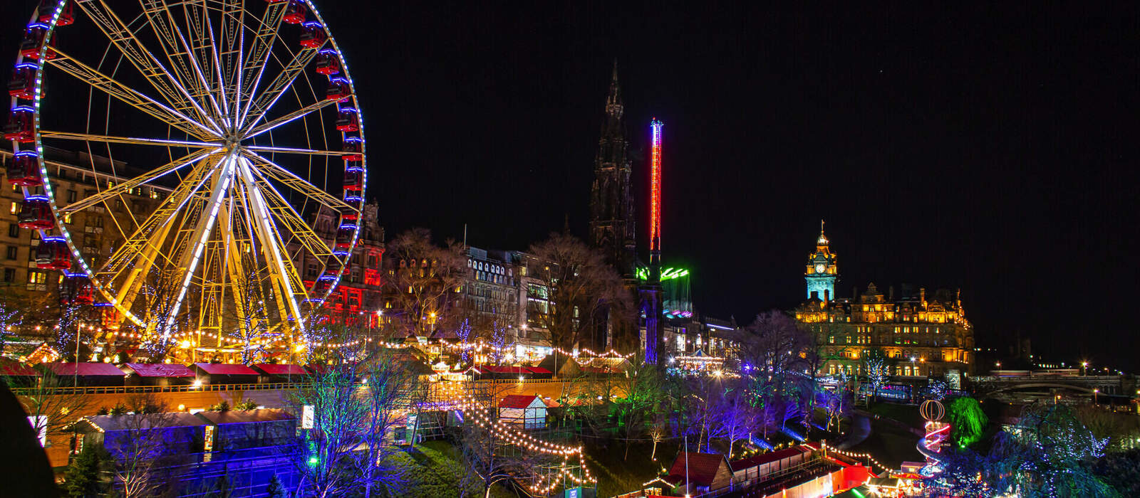 Edinburgh zur Weihnachtszeit © Danilo Y Fotos - stock.adobe.com
