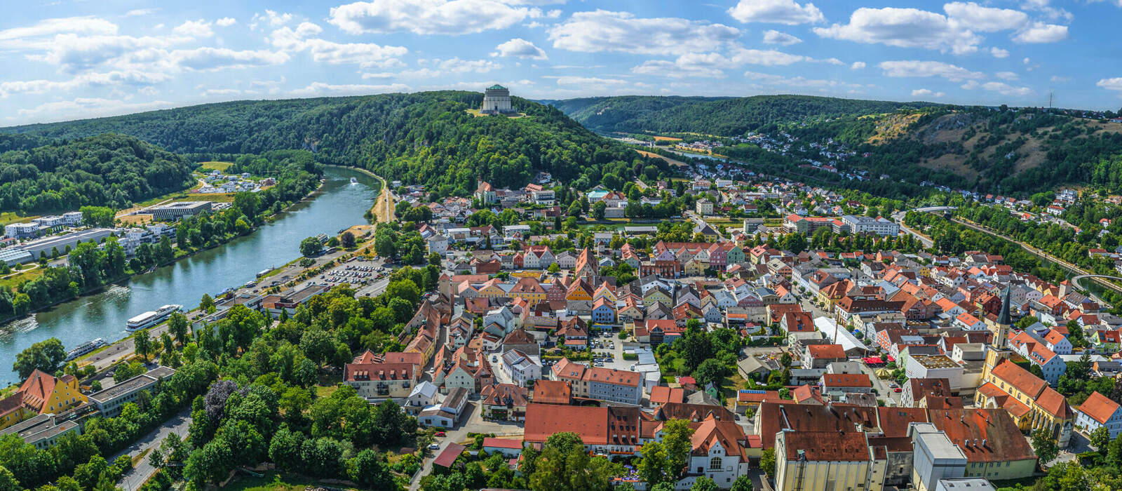 Kelheim im Luftbild © ARochau - stock.adobe.com