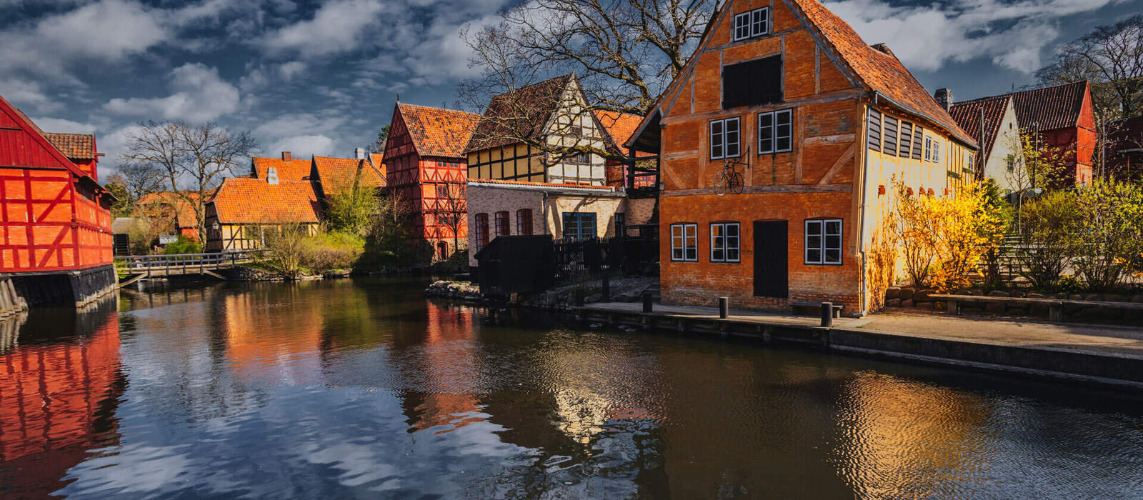 alte Häuser in Aarhus, Dänemark © Jan - stock.adobe.com