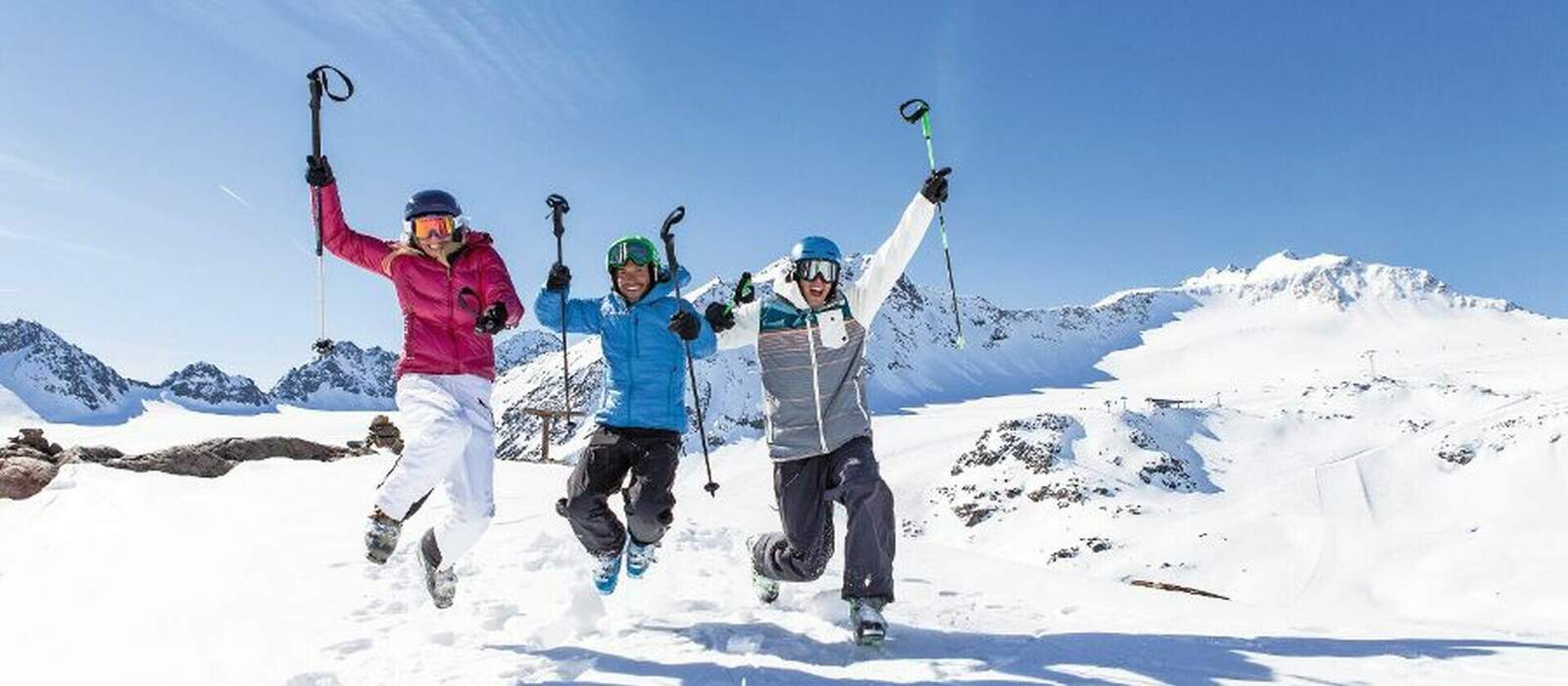 Spass imSchnee © Pitztaler Gletscherbahnen