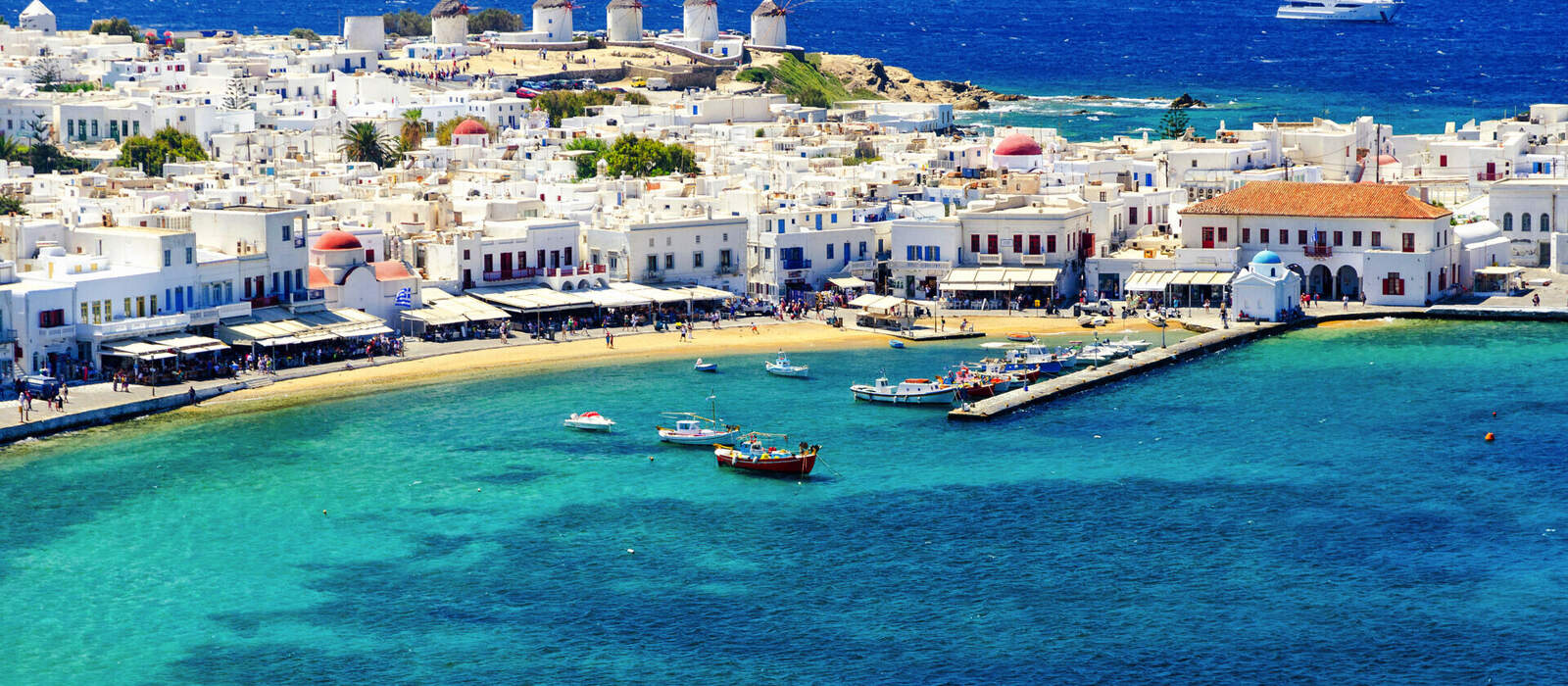 Hafen von Mykonos © lukaszimilena - stock.adobe.com Hafen von Mykonos © lukaszimilena - stock.adobe.com