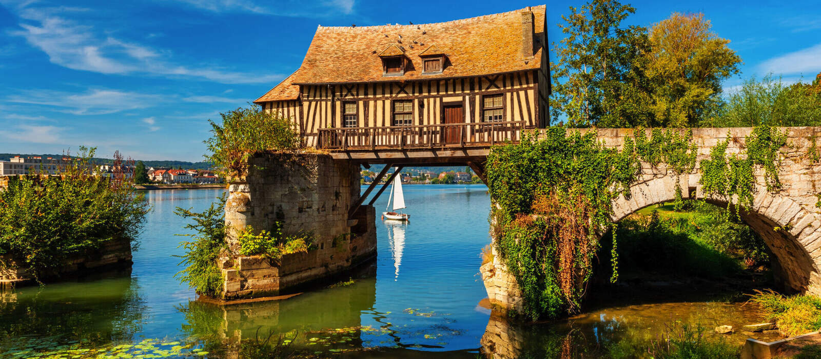 Mühle in Vernon © allard1 - stock.adobe.com