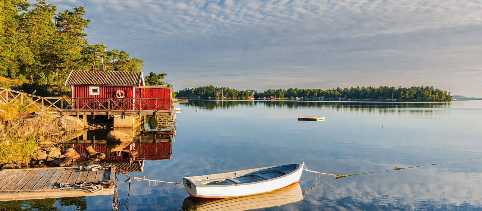 Schärengarten an der schwedischen Küste vor Stockholm © Rico Ködder - stock.adobe.com
