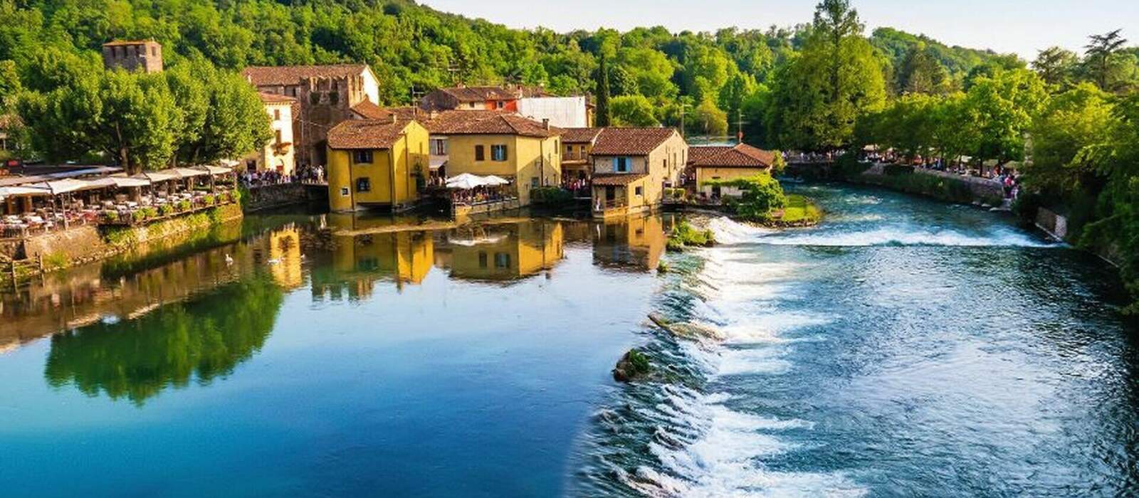 Borghetto am Fluss Mincio in Valeggio sul Minico © SimoneGilioli - Fotolia