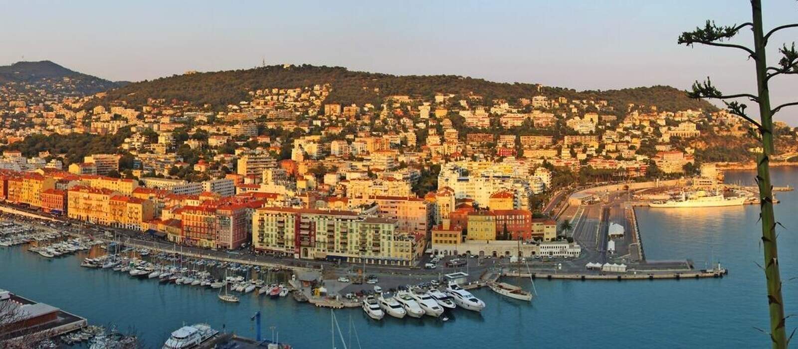 Promenade von Nizza - Panorama vom Colline du Château © andigia - Fotolia