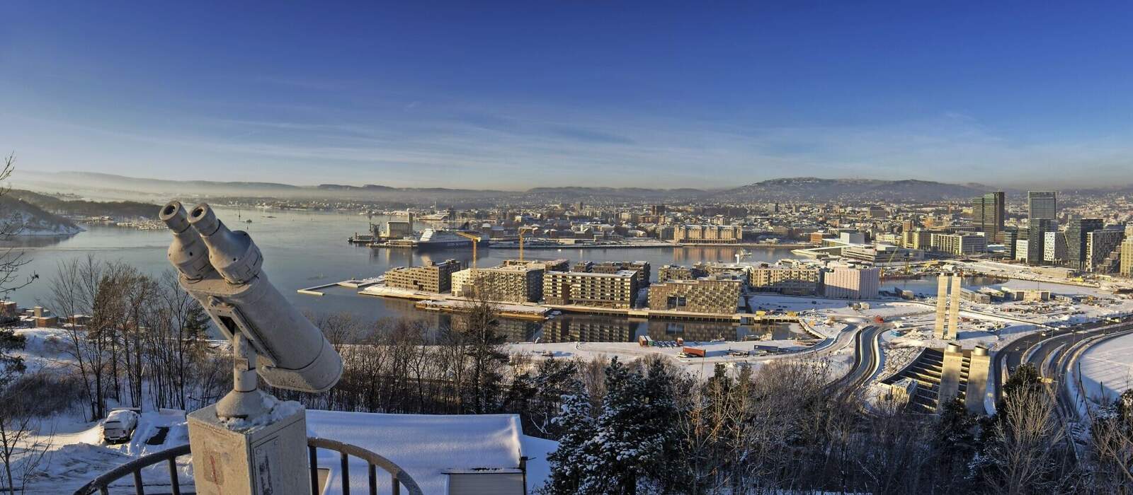 Oslo an einem Wintermorgen © Morten Almeland - Fotolia
