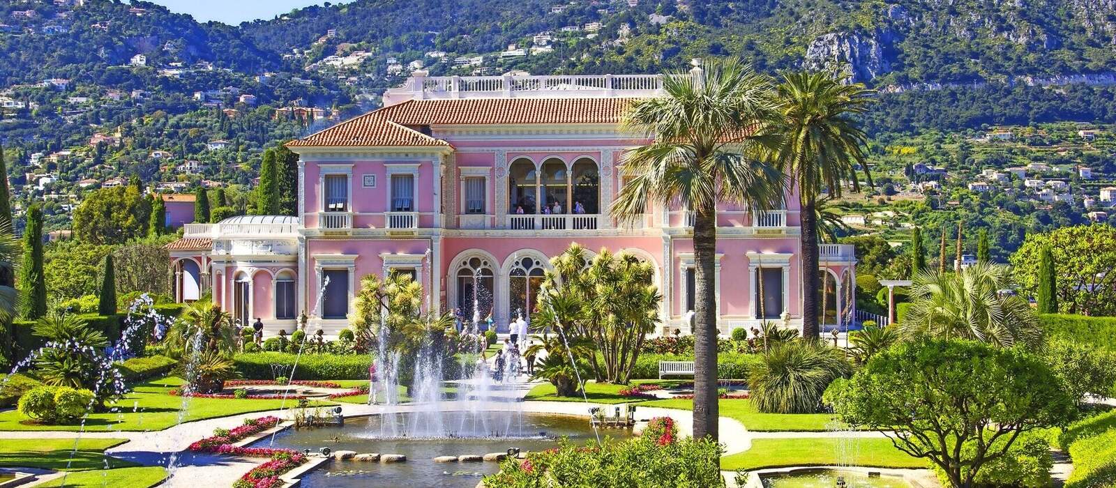 Garten in der Villa Ephrussi de Rothschild, Saint-Jean-Cap-Ferrat © Giancarlo Liguori - stock.adobe.com