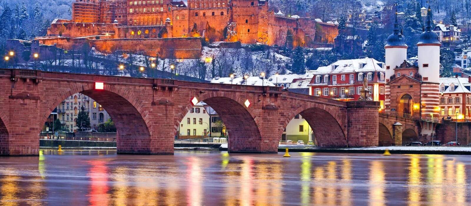 Heidelberger Schloss im Winter © eyetronic - stock.adobe.com