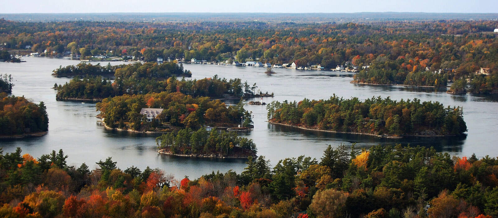 Hill Island Thousand Islands-Archipel zwischen Ontario, Kanada, und dem US-Bundesstaat New York ©jiawangkun - stock.adobe.com