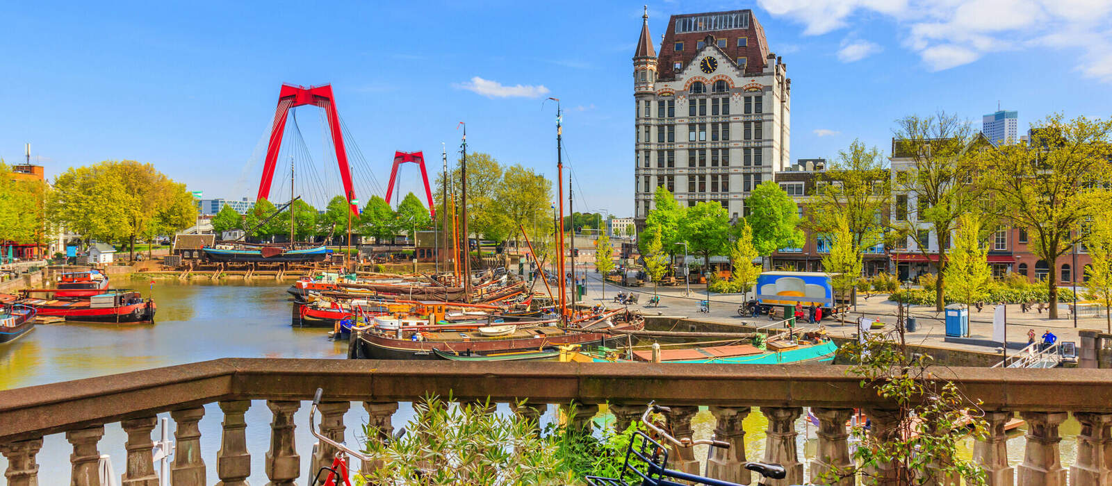 Blick auf Oude Haven in Rotterdam © Z. Jacobs - stock.adobe.com
