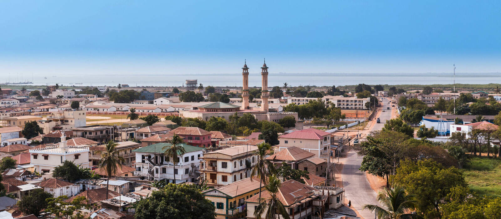 Panorama von Banjul, der Hauptstadt Gambias © Damian - stock.adobe.com
