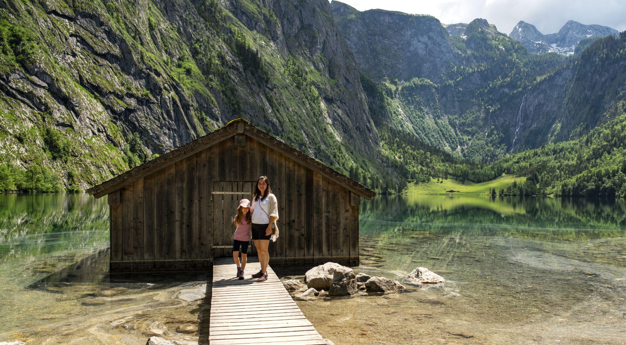 WebCamper family trip along the Alpine route in Germany 