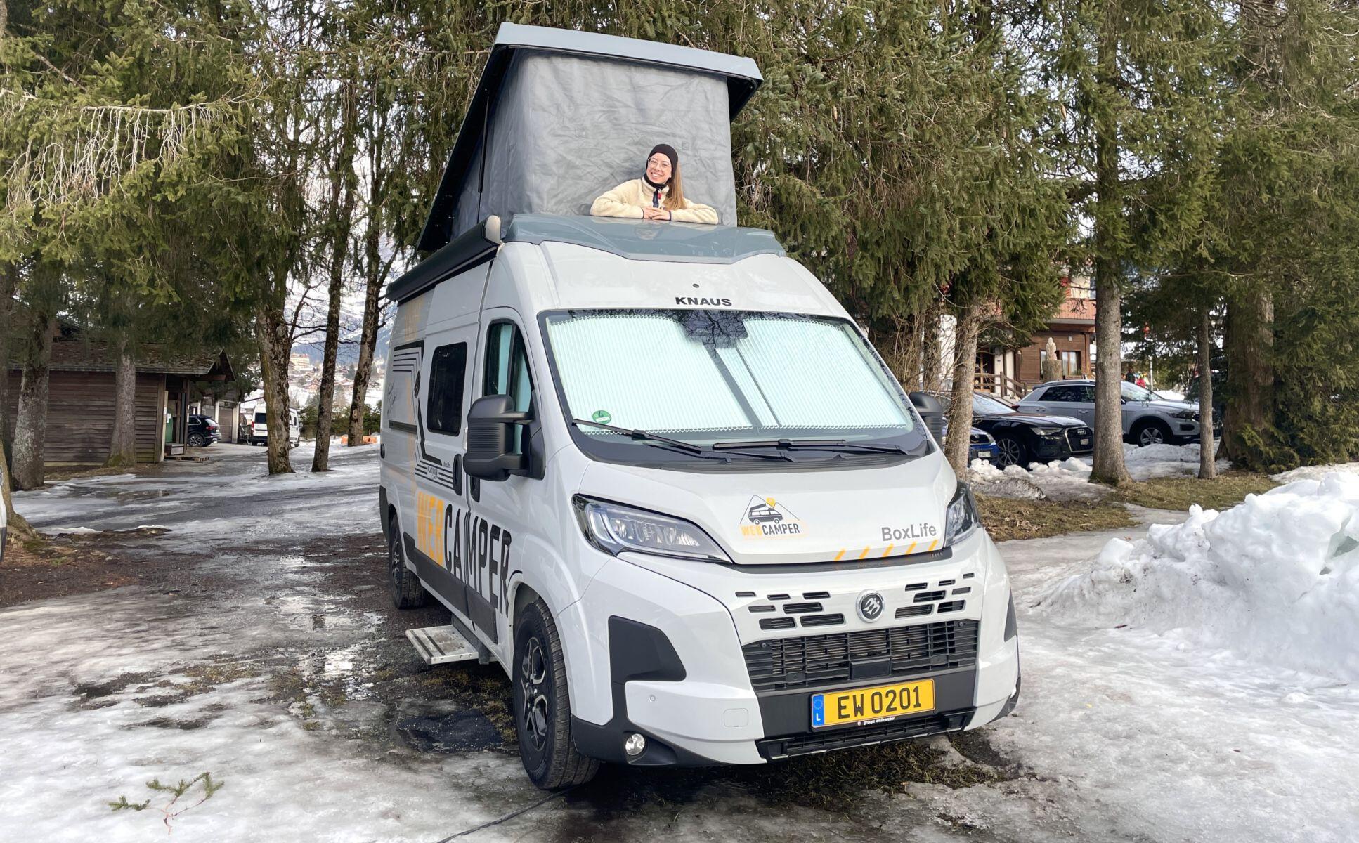 Dormir au pied des pistes: nous avons visité la Suisse en van pendant l'hiver